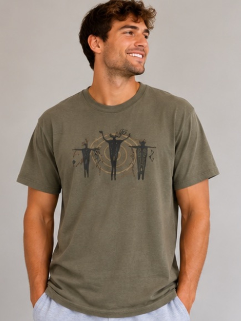 Gildan Men's Short Sleeve Tee - Olive
